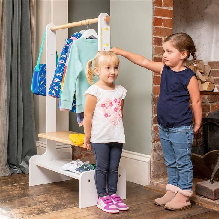 Wooden Clothes Rack For Kids price