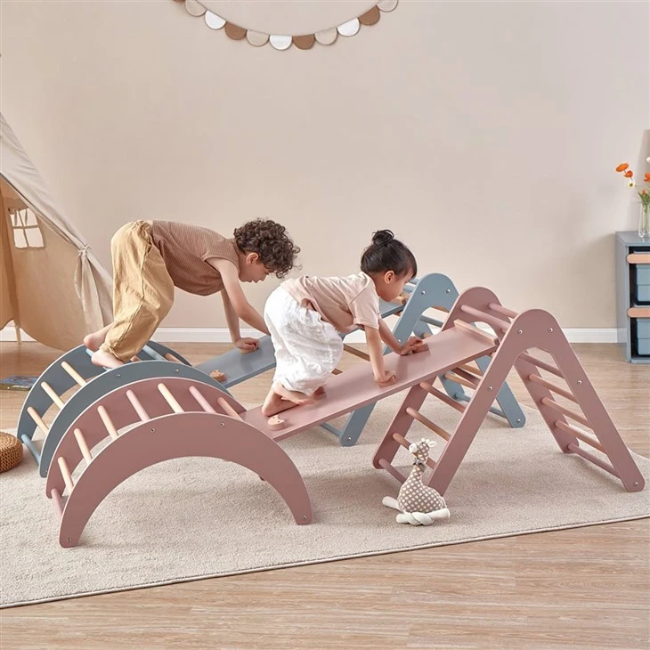 3-teiliger Klettergerüst für Kinder