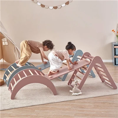 3-teiliger Klettergerüst für Kinder