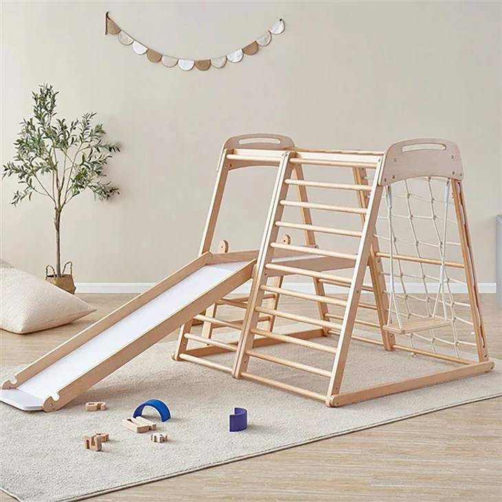 Kletterhalle aus Holz